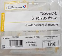 Taboulé à l'orientale