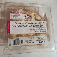 Salade Strasbourgeoise aux saucisses de Francfort