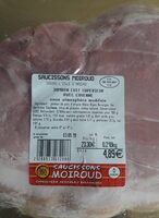 Jambon cuit supérieur avec couenne