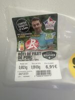 Rôti de filet de porc