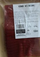Viande des grisons