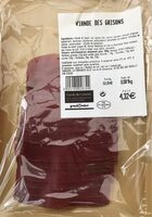 Viande des grisons
