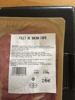 Filet de bacon fume