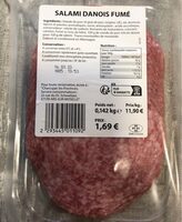 Salami danois fumé