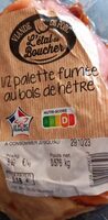 1/2 palette fumée au bois de hêtre