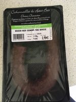 Boudin noir oignons mini brasse