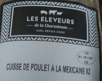 Cuisse de poulet à la mexicaine X2