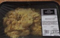 Emincé de poulet au curry