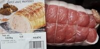 Roti de veau farci aux morilles