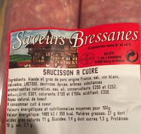 Saucisson à cuire