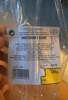 Saucisson à cuire