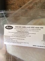 Dos de cabillaud MSC