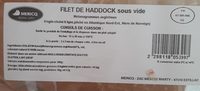 Filet de haddock