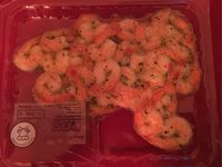 Queues de crevettes cuites