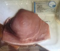 Steak d'espadon decongelé