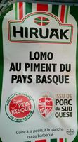 Lomo au piment du pays basque