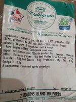 Boudin blanc au porto