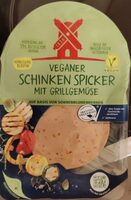 Veganer Schinken Spicker mit Grillgemüse