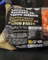 Costilla adobada de cerdo iberico