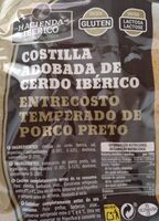 Costilla adobada de cerdo ibérico