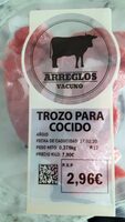 Trozo para cocido