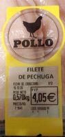 Filete de pechuga de pollo