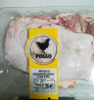 Muslo de pollo deshuesado con piel