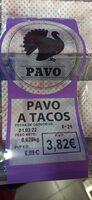 Pavo a tacos