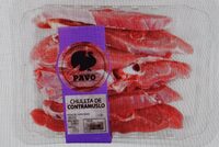 Chuleta de contramuslo de pavo