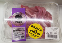 Chuleta de contramuslo de pavo