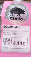 Solomillo Cerdo