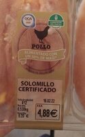 Solomillo de pollo certificado