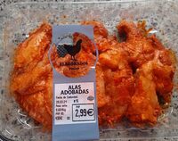 Alas de pollo adobadas