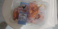 Alas de pollo adobadas con agua aliñada