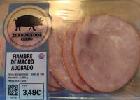Fiambre de cerdo de magro adobado