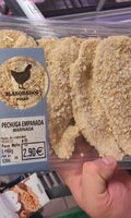 Pechuga empanada marinada