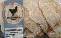 Pechuga de pollo empanada