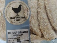 Pechuga empanada marinada