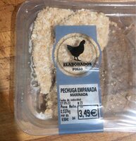 Pechuga empanada marinada