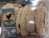 Pechuga de pollo empanada