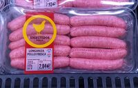 Longaniza pollo fresca