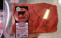 Filetes plancha vacuno