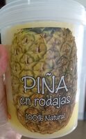 Piña en rodajas 100% natural