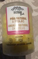 Piña natural en rodajas