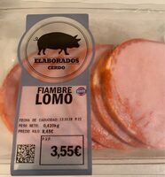 Fiambre lomo