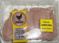 Filete de pechuga corte fino