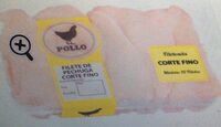 Filetes de pechuga de pollo corte fino