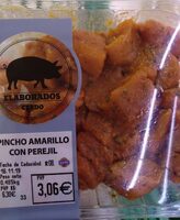 Pincho amarillo con pereji