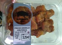 Pincho amarillo con perejil