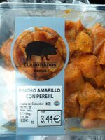 Pincho amarillo con perejil